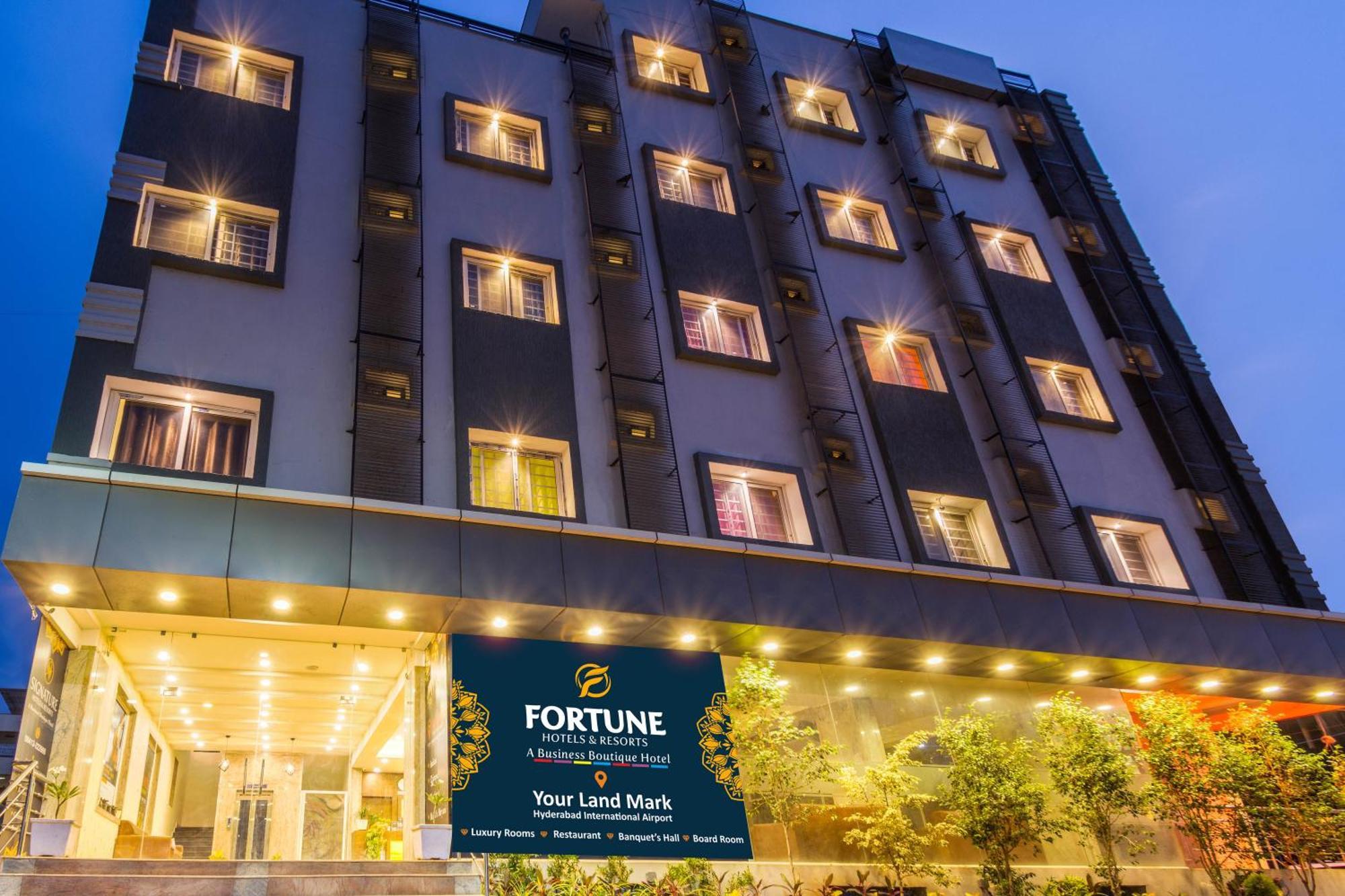 Hotel Fortune Hyderabad Airport Zone ภายนอก รูปภาพ